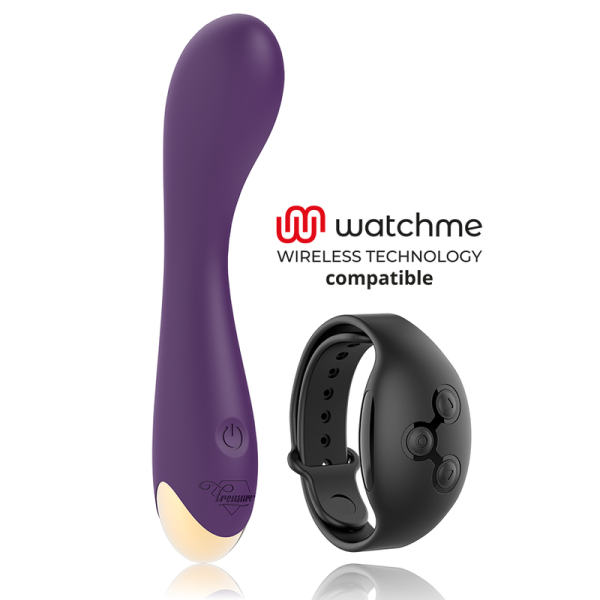 TREASURE - HANSEL G-SPOT VIBRATEUR WATCHME TECHNOLOGIE SANS FIL COMPATIBLE -
