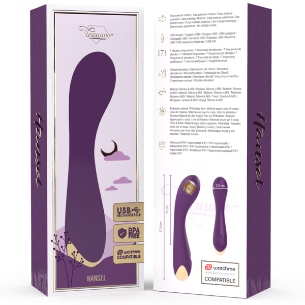 TREASURE - HANSEL G-SPOT VIBRATEUR WATCHME TECHNOLOGIE SANS FIL COMPATIBLE - – Image 7