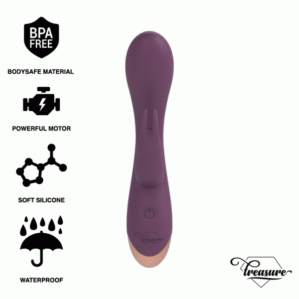 TREASURE - LAURENCE LAPIN VIBRATEUR WATCHME TECHNOLOGIE SANS FIL COMPATIBLE - – Image 2