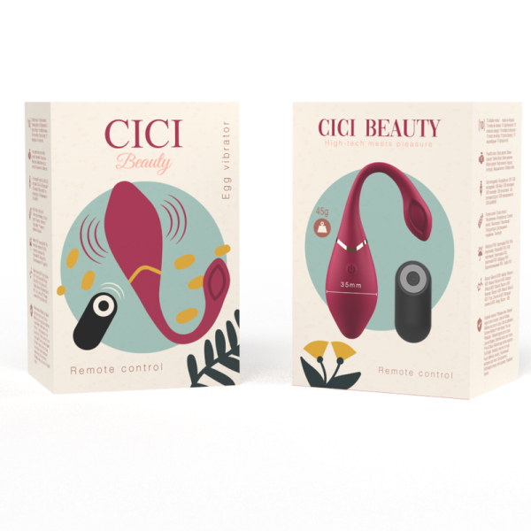 CICI BEAUTY - PREMIUM SILICONE EGG VIBRATEUR TÉLÉCOMMANDE - – Image 7