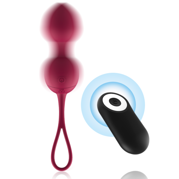 CICI BEAUTY - PREMIUM SILICONE 3 PERLES DE KEGEL VIBRANTES TÉLÉCOMMANDE - – Image 3