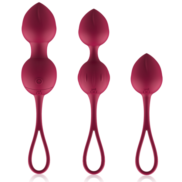 CICI BEAUTY - PREMIUM SILICONE 3 PERLES DE KEGEL VIBRANTES TÉLÉCOMMANDE - – Image 4