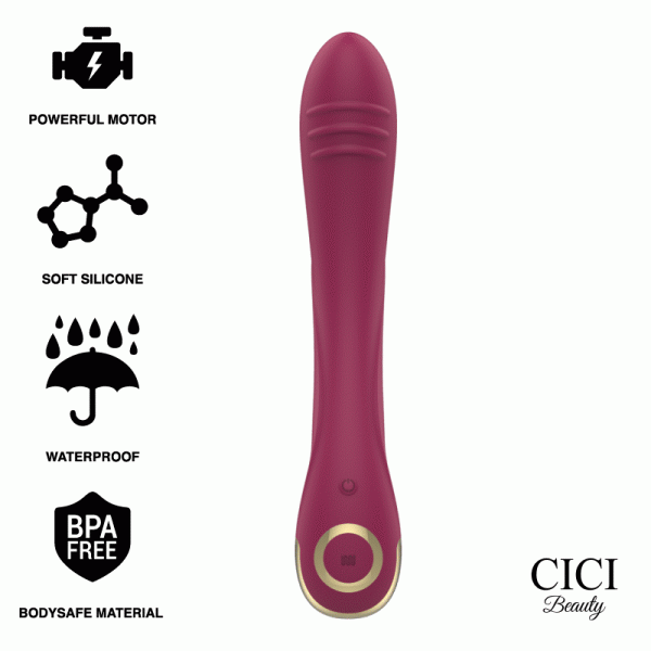 CICI BEAUTY - VIBRATEUR POINT G EN SILICONE PREMIUM -