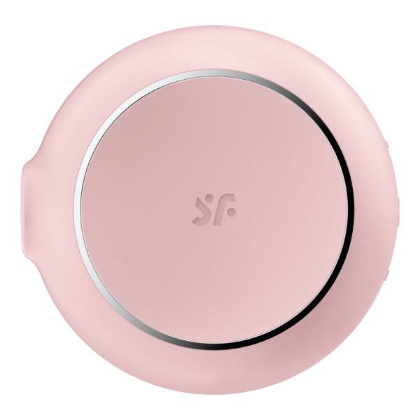 SATISFYER - STIMULATEUR ET VIBRATEUR DOUBLE AIR PULSE PRO TO GO 3 ROSE - – Image 2