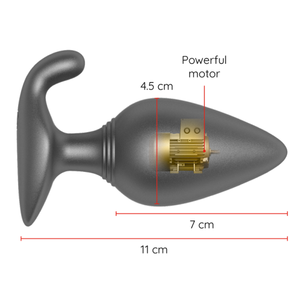ONINDER - PLUG ANAL VIBRANT RIO NOIR - APPLICATION GRATUITE - – Image 4