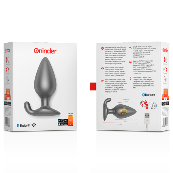 ONINDER - PLUG ANAL VIBRANT RIO NOIR - APPLICATION GRATUITE - – Image 7