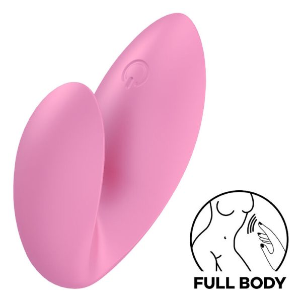SATISFYER - VIBRATEUR  DOIGTS LOVE RIOT ROSE -