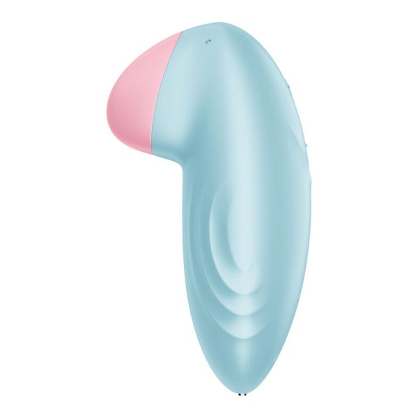 SATISFYER - VIBRATEUR  POSER TROPICAL TIP BLEU - – Image 3