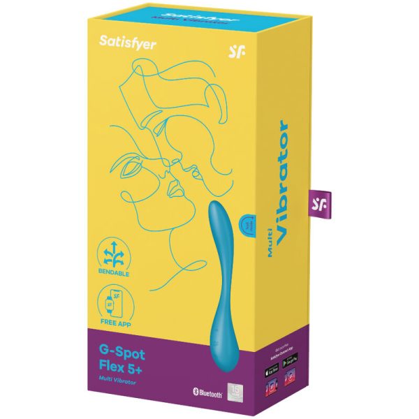 SATISFYER - VIBRATEUR MULTI G-SPOT FLEX 5 BLEU - – Image 5