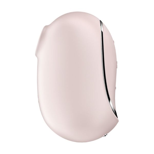 SATISFYER - STIMULATEUR ET VIBRATEUR DOUBLE AIR PULSE PRO TO GO 2 BEIGE - – Image 3