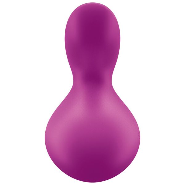 SATISFYER - VIBRATEUR  POSER VIVA LA VULVA 3 VIOLET - – Image 3