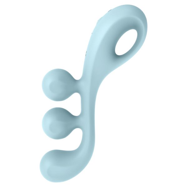 SATISFYER - VIBRATEUR MULTI TRI BALL 2 BLEU - – Image 2