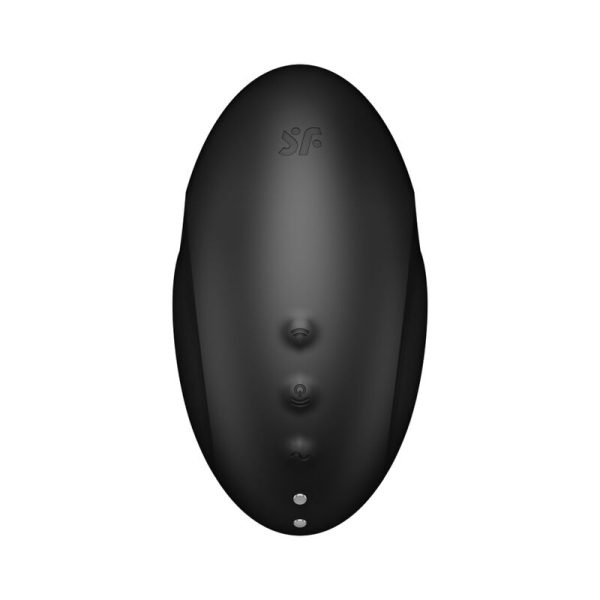 SATISFYER - STIMULATEUR ET VIBRATEUR VULVA LOVER 3 NOIR - – Image 3