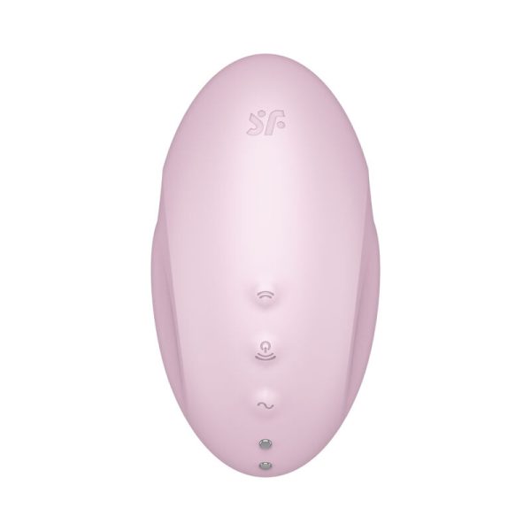 SATISFYER - STIMULATEUR ET VIBRATEUR VULVA LOVER 3 ROSE - – Image 3