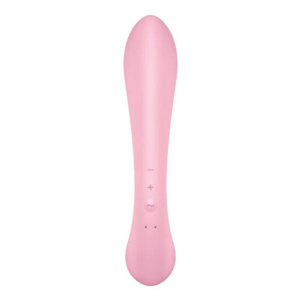 SATISFYER - VIBRATION HYBRIDE TRIPLE OH ROSE - – Image 3