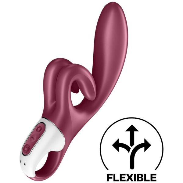 SATISFYER - VIBRATION DE LAPIN TOUCH ME ROUGE -