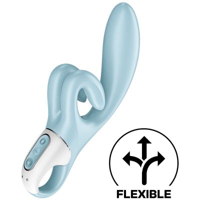 SATISFYER - VIBRATION DE LAPIN TOUCH ME BLEU -