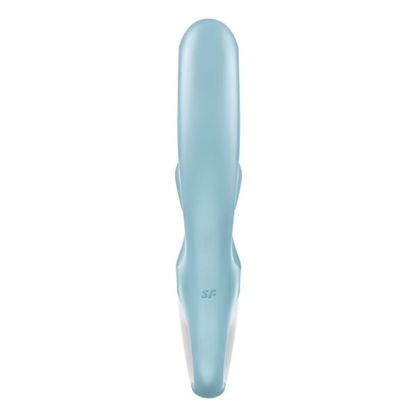 SATISFYER - LOVE ME RABBIT VIBRATION BLEU - – Image 3