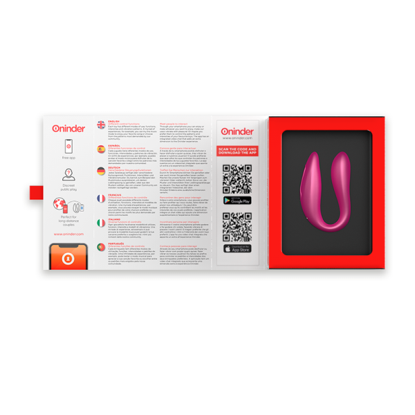 ONINDER - LISBOA G-SPOT & CLITORAL STIMULATEUR ROSE - APPLICATION GRATUITE - – Image 6