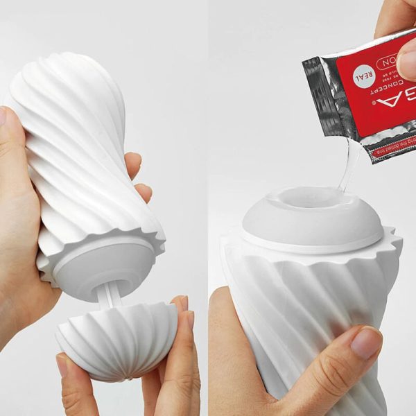 TENGA - MASTURBATEUR FLEX FIZZY VERT - – Image 4