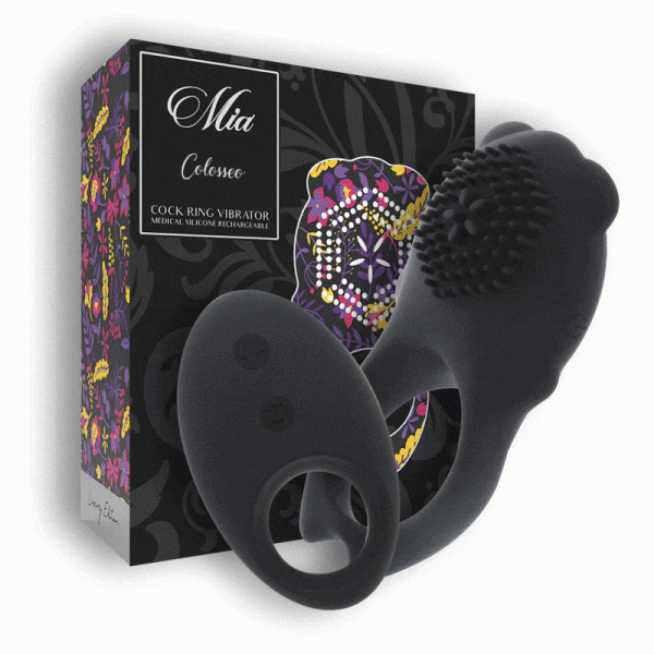 MIA  - TELECOMMANDE COLOSSEO RING NOIR -