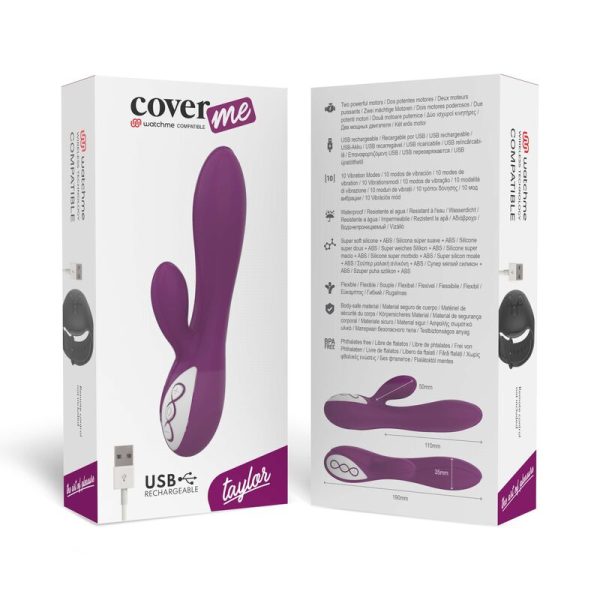 COVERME - VIBRATEUR TAYLOR COMPATIBLE AVEC LA TECHNOLOGIE SANS FIL WATCHME - – Image 7