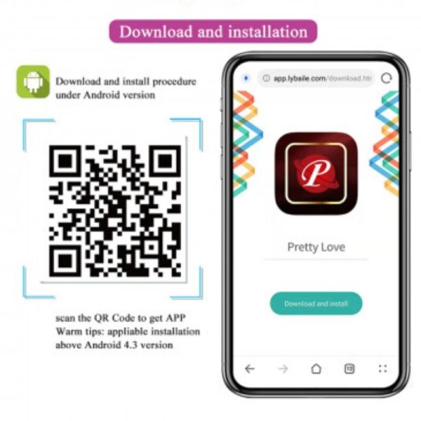 PRETTY LOVE - APPLICATION GRATUITE CATALINA MASSAGER LILAS - – Image 3