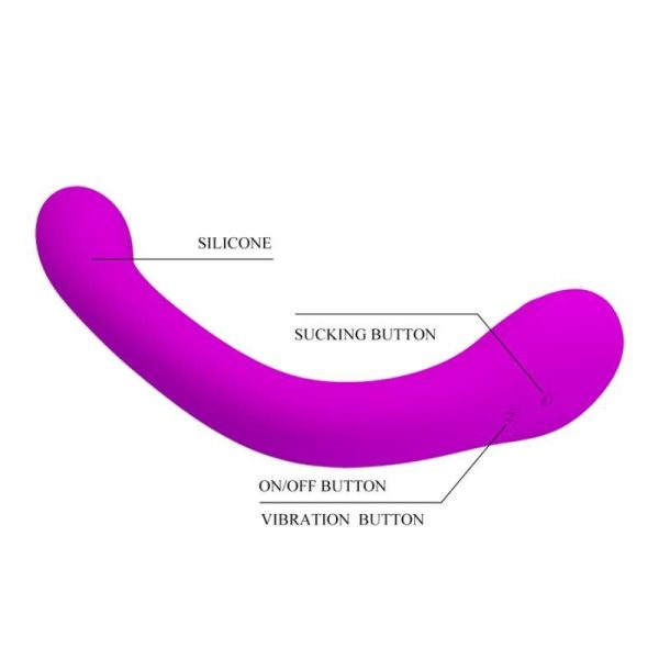 PRETTY LOVE - ALEX VIBRATEUR ET VENTOUSE DE CLITORIS LILAS - – Image 4