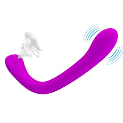PRETTY LOVE - ALEX VIBRATEUR ET VENTOUSE DE CLITORIS LILAS -