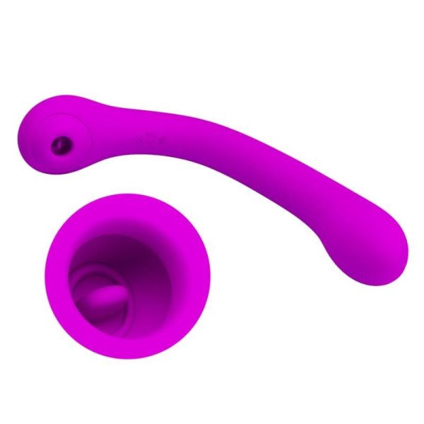 PRETTY LOVE - ALEX VIBRATEUR ET VENTOUSE DE CLITORIS LILAS - – Image 2