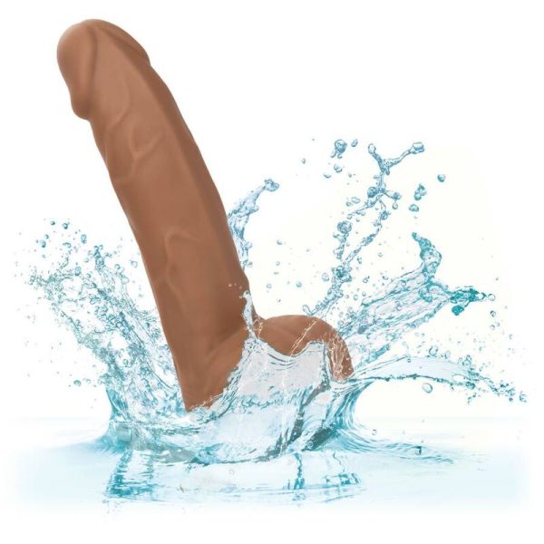 CALIFORNIA EXOTICS - CLOUS EN SILICONE 15.24 CM MARRON - – Image 3