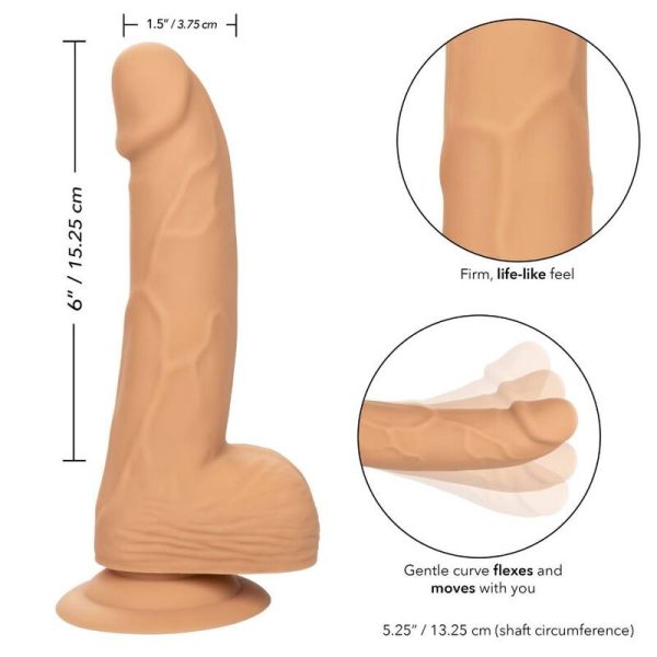 CALIFORNIA EXOTICS - CLOUS EN SILICONE 15.24 CM PEAU - – Image 2