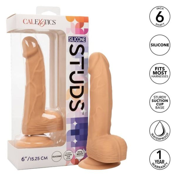 CALIFORNIA EXOTICS - CLOUS EN SILICONE 15.24 CM PEAU -