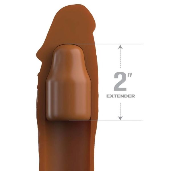 FANTASY X- TENSIONS - POCHETTE PIPEDREAMS 20,32 CM + 5,00 CM INCH PLUG CARAMEL - – Image 2