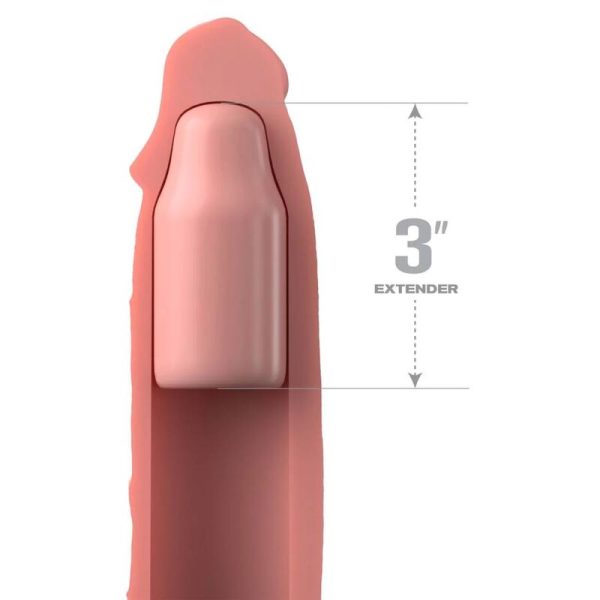 FANTASY X- TENSIONS - MANCHE PIPEDREAMS 22,86 CM + PEAU PLUG 7,62 CM - – Image 2