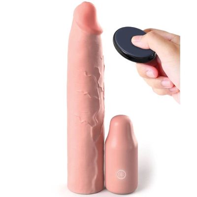 FANTASY X- TENSIONS - PIPEDREAMS MANCHE 22,86 CM + PLUG 7,62 CM REMOTE SKIN -