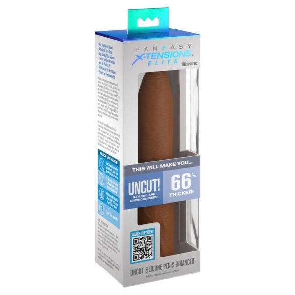 FANTASY X- TENSIONS - MANCHON D''EXTENSION PIPEDREAMS NON COUPE 17,78 CM CARAMEL - – Image 2