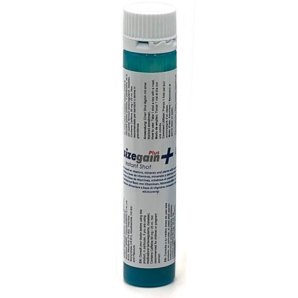 500 COSMETICS - SIZEGAIN PLUS INSTANT SHOT MALE ENERGIZER 5 UNITS - – Image 3