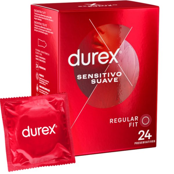DUREX - DOUX ET SENSIBLE 24 UNITÉS -