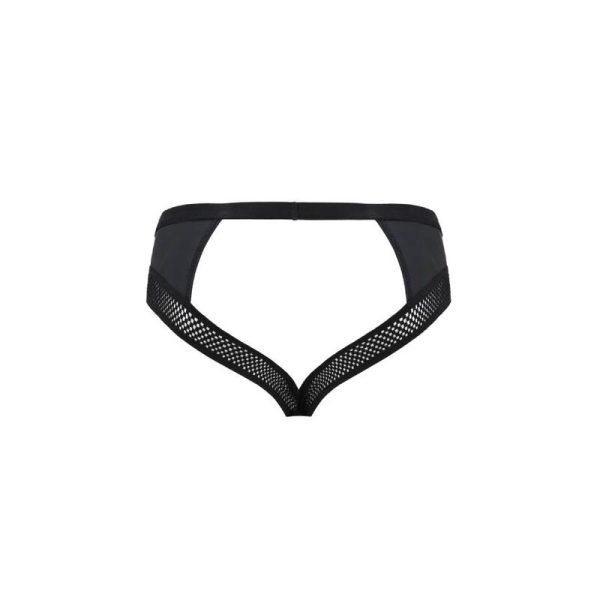 PASSION - 030 SLIP OUVERT TOM NOIR L/XL - – Image 6