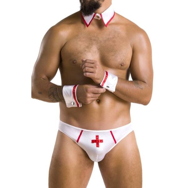 PASSION - 037 SLIP GREGORY BLANC L/XL - – Image 3