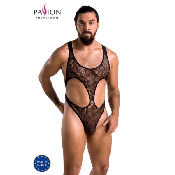 PASSION - 040 BODY LEON NOIR L/XL -