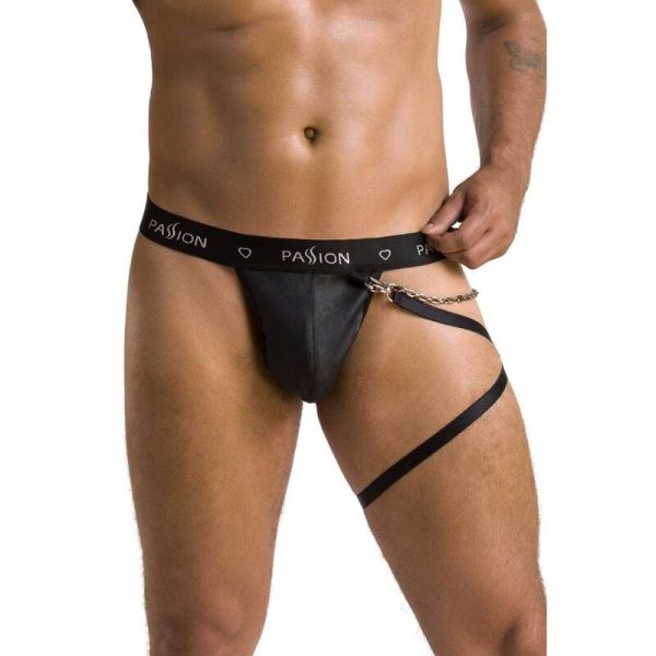 PASSION - 058 BILL THONG NOIR S/M - – Image 3
