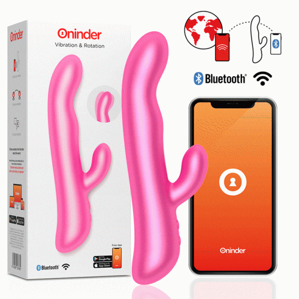 ONINDER - OSLO VIBRATION ET ROTATION ROSE - APPLICATION GRATUITE -