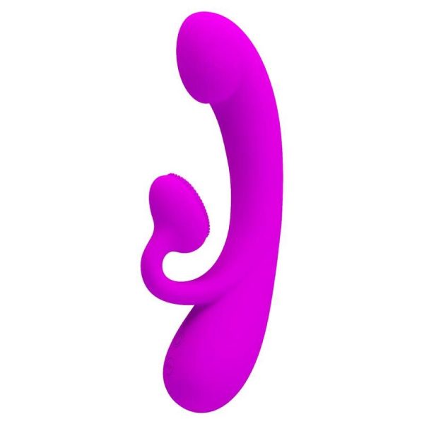 PRETTY LOVE - VIBRATEUR SINCERE ET VENTOUSE DE CLITORIS SILICONE VIOLET - – Image 2
