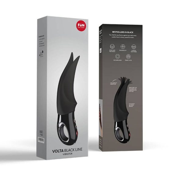 FUN FACTORY - VIBRATEUR CLITORAL VOLTA LIGNE NOIRE - – Image 4