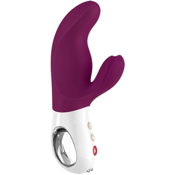 FUN FACTORY - MISS BI DUAL VIBRATEUR RAISIN BLANC -