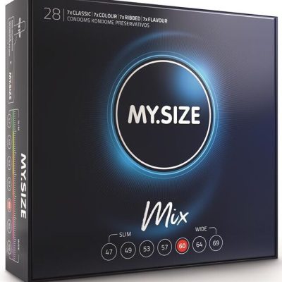 MY SIZE - MIX PRÉSERVATIFS 60 MM 28 UNITÉS -