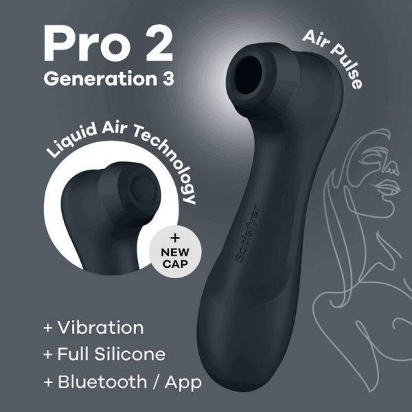SATISFYER - PRO 2 GENERACIÓN 3 NOIR BLUETOOTH ET APPLICATION - – Image 6