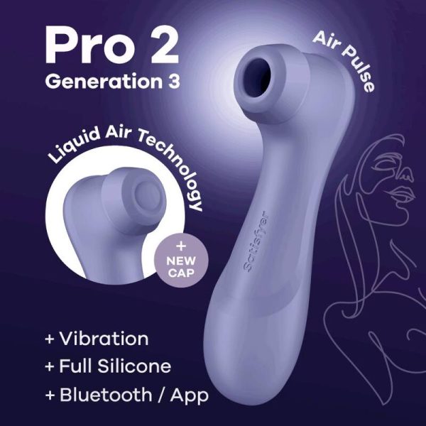 SATISFYER - PRO 2 GENERACIÓN 3 LILAS BLUETOOTH ET APPLICATION - – Image 6